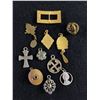 Image 2 : Collection of Antique Pendants Some Enamel