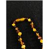 Image 2 : Genuine Natural Multi Colour Amber Beads Necklace & Bracelet