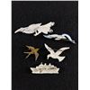 Image 2 : Collection of Vintage Enamel Metal Brooches