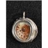 Image 2 : Vitnage 925 Sterling Silver ( Tested) with Fossil Stone Pendant