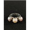 Image 1 : Gorgeous Genuine Pearl 925 Sterling Silver Ring