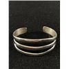 Image 1 : Solid 925 Sterling Silver Bangle (Tested)