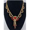 Image 1 : Beautiful Vintage Rhinestone Necklace