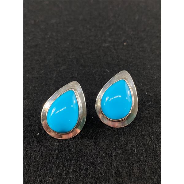 925 Sterling Silver Turqouise Earrings