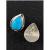 Image 2 : 925 Sterling Silver Turqouise Earrings
