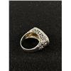 Image 2 : 925 Sterling Silver Saddle Ring with Mother of Pearl