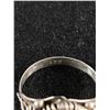 Image 3 : 925 Sterling Silver Ring With Black Onxy and Gold