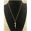 Image 1 : 925 Sterling Silver Cat and 925 Silver Chain