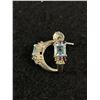 Image 2 : Lovely 925 Sterling Earrings with Genuine Blue Topaz