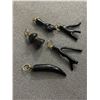 Image 2 : Rare Collection of Genuine Black Coral Pendants