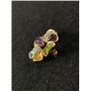 Image 2 : Lovely Vintage Wreath Style Brooch with Various Precious Stones