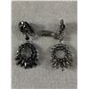 Image 2 : Lovely Black Crystal Drop Earrings