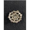 Image 2 : Vintage Aurora Borealis Rhinestone Brooch. Prong Set