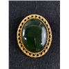 Image 1 : Vintage Stone Pendant/Brooch. Larger Size