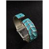Image 8 : Nice Vintage Turquoise Lot. Watch, Bracelet and Ring. Size 7.5