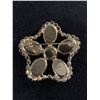Image 2 : Interesting Brown Rhinestones Star Brooch/Pin