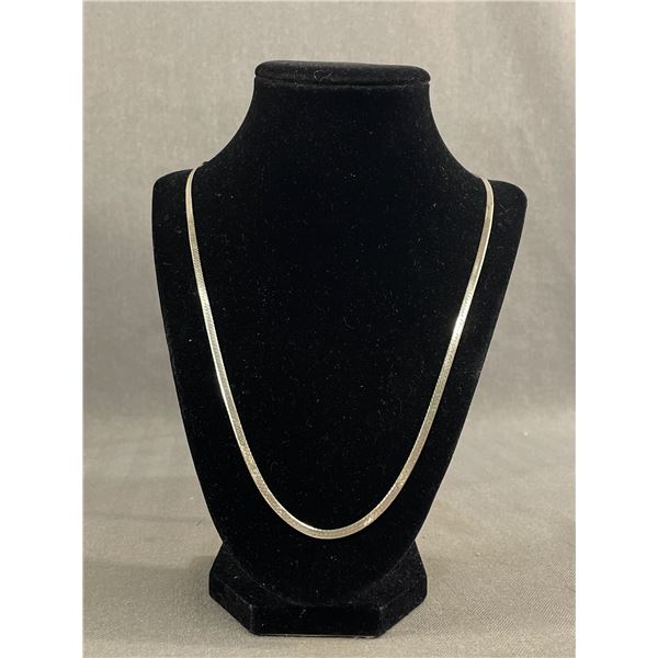 Extra Length 925 Sterling Silver Italy Chain Necklace