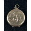 Image 2 : Antique Gold Picture Locket Pendant. Marked Gold Shell, W&M 99