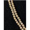 Image 2 : Vintage Double Strand Pearls Necklace For Small Neck Size