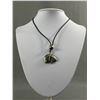 Image 2 : 3 Black String Necklaces 2 with Genuine Stones