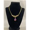 Image 2 : 3 Beautiful Vintage Rhinestone Necklaces