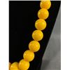 Image 2 : Vintage 1960's Mod Orange Beaded Chunky Retro Necklace