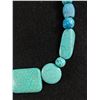 Image 2 : Gorgeous Vintage Blue Stone Graduated Necklace with Various Stones