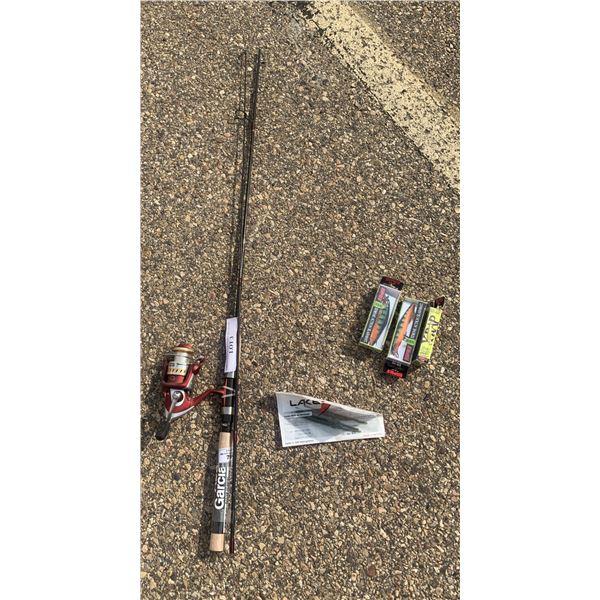 Abu Garcia Fishing Rod, New Lures