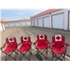 Image 1 : Four Canadian Outdoor Folding Chairs