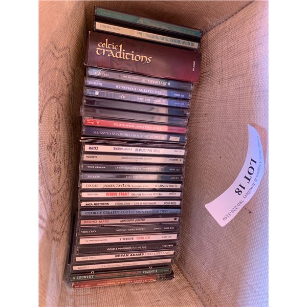 Variety of Music CD's