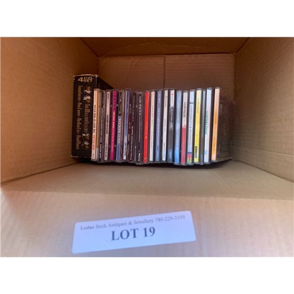 One Cassette & Asst Music Cd's