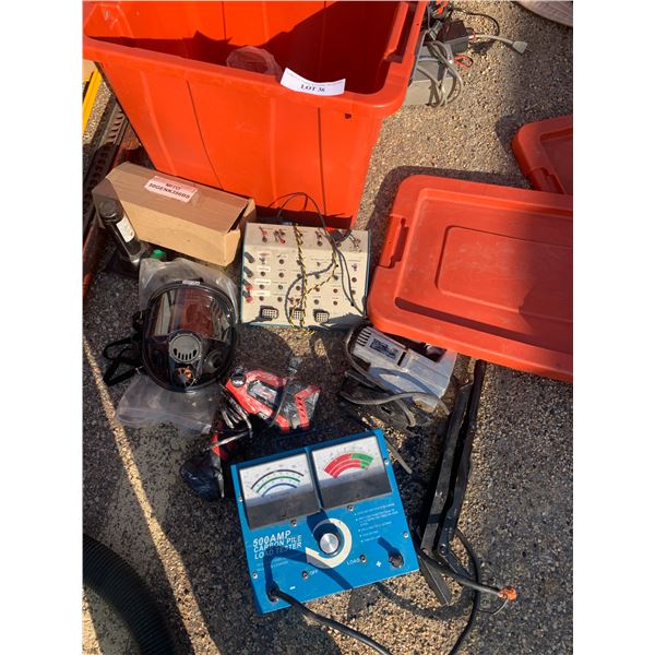 Diesel Technician Board, 500 Pile Load Tester, Antec Electric Spray Gun,  Custom Craft Jigsaw, Lg M/