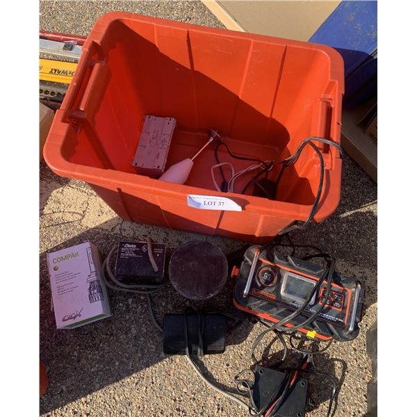 Black & Decker 40 AMP Engine Battery Booster, AIM Electra Power Supply Unit for Electric Screwdriver