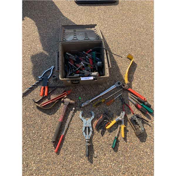 Tool Box Full of Hand Tools