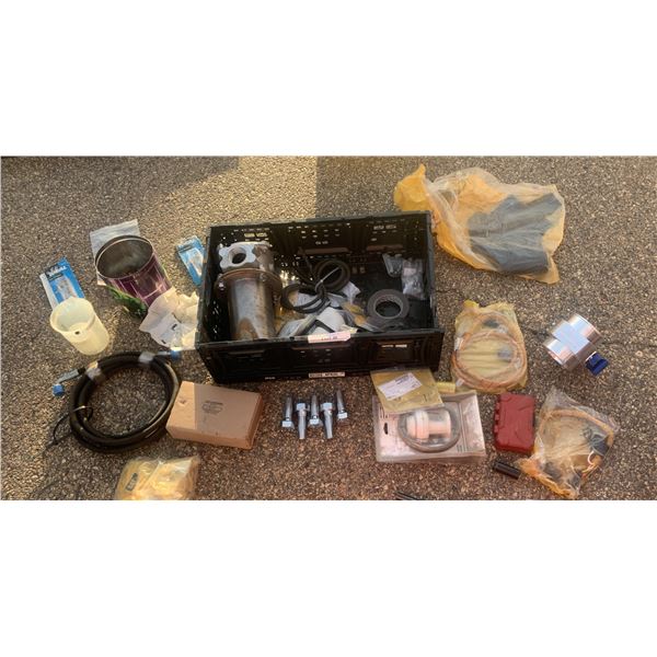 Variety of CAT Brand Hardware incl Diesel Air Intake, Diesel Heavy Duty Filter