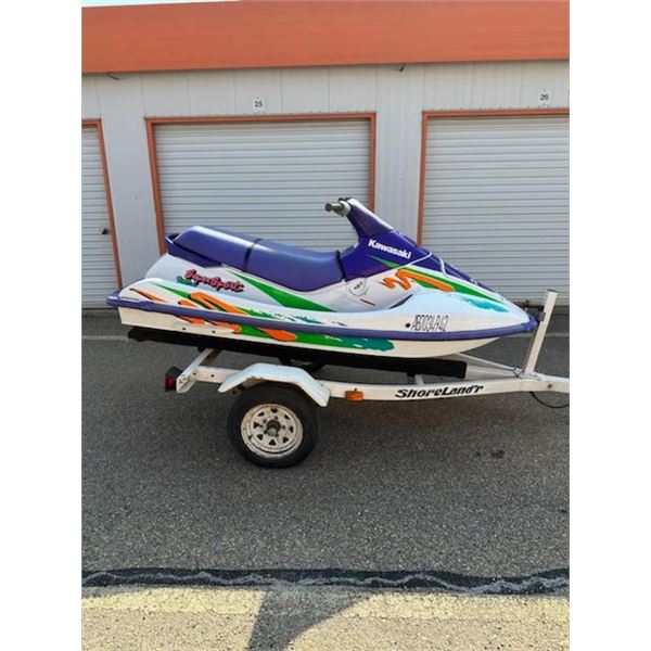 1993 Kawasaki Super Sport Xi 750 Jet Ski, ShoreLand'r Trailer & Jet Ski Shop Mechanics Manual