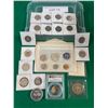 Image 1 : 1965 Kennedy Proof Set, 2019-S $1 US Innov Coin, 73 RCMP & 74 WPG Silver $1, Cdn 25 & 50 Cent