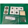 Image 1 : Roman Emperor Constantine I Coins, 1864 N.S EF45 1/2 Cent, Osman Temple Med, Gizeh Temple Token