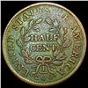 Image 2 : 1804 Spiked Chin Draped Bust Half Cent NICELY CIRCULATED