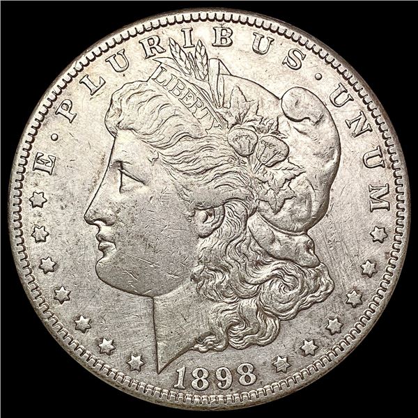 1898 S Morgan Silver Dollar NEARLY UNCIRCULATED