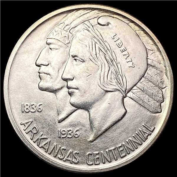 1936 Arkansas Half Dollar CHOICE BU