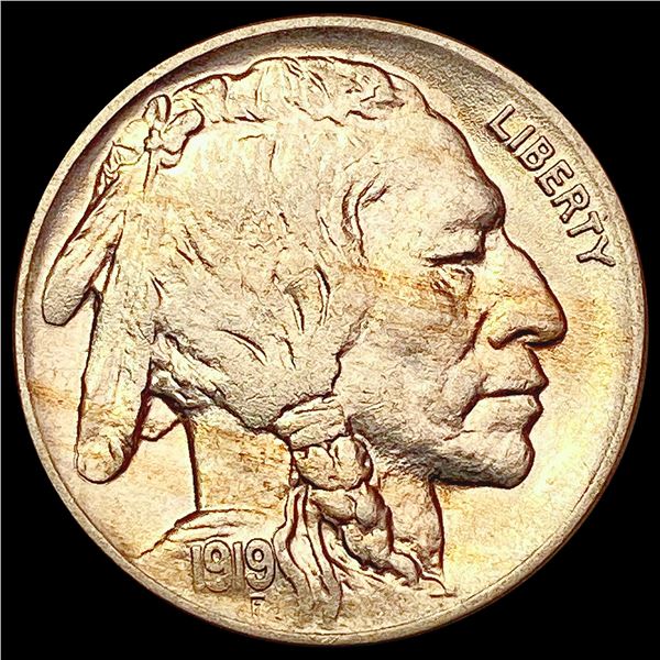1919 Buffalo Nickel GEM BU