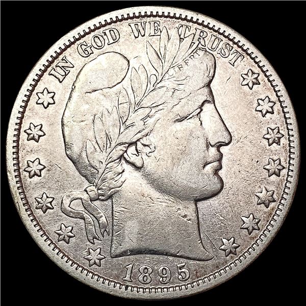 1895 O Barber Half Dollar CLOSELY UNCIRCULATED