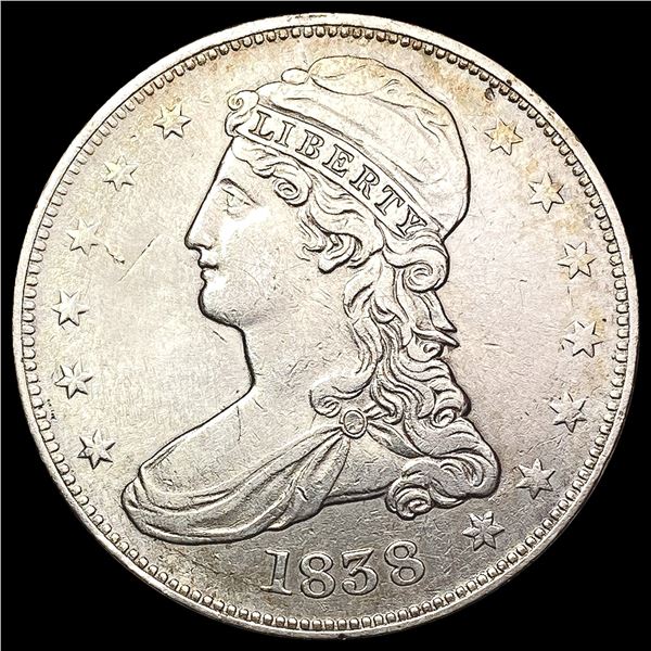 1838 Capped Bust Half Dollar UNCIRCULATED