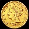 Image 1 : 1879 $2.50 Gold Quarter Eagle CLOSELY UNCIRCULATED