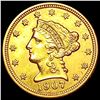 Image 1 : 1907 $2.50 Gold Quarter Eagle CLOSELY UNCIRCULATED