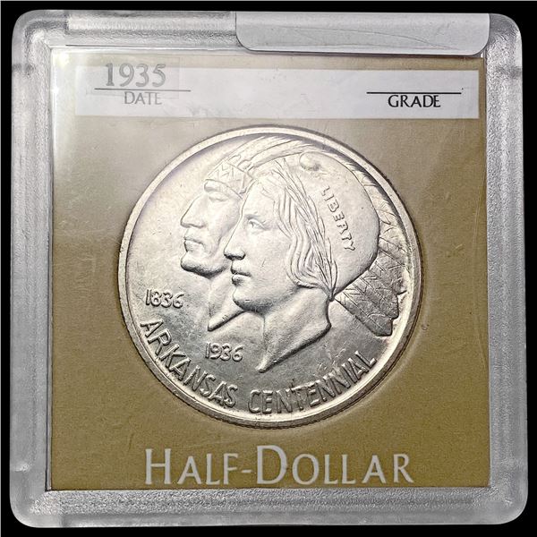 1935 Arkansas Half Dollar CHOICE BU