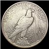 Image 2 : 1921 Silver Peace Dollar NICELY CIRCULATED