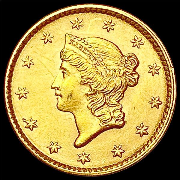 1852 Rare Gold Dollar UNCIRCULATED