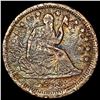 Image 1 : 1858 Seated Liberty Quarter NICELY CIRCULATED